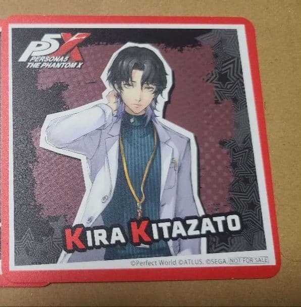 【P5X】北里基良　GIGO　P5X焼き　ノベルティコースター