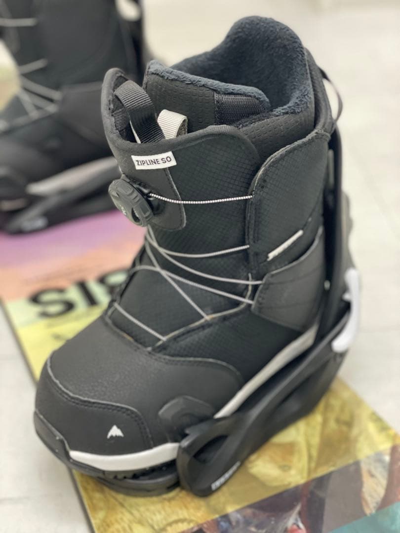 BURTON STEP ON ZIPLINE 24cm セット