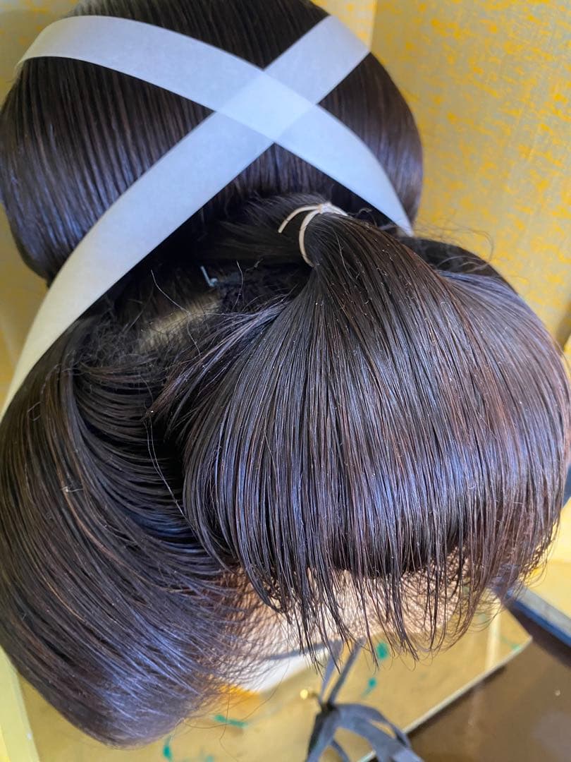 日本の伝統的な髪型ウィッグ 花嫁かつら
