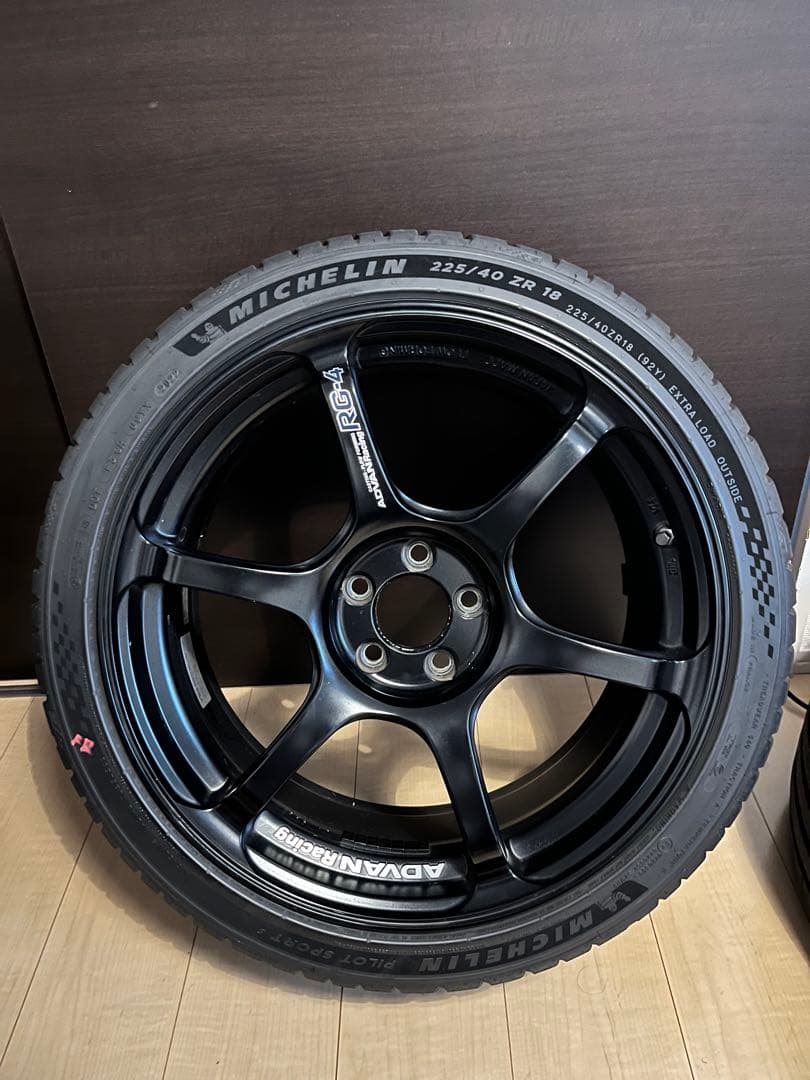 【むっちゃん】ADVANRacing RG4/ミシュランPS5