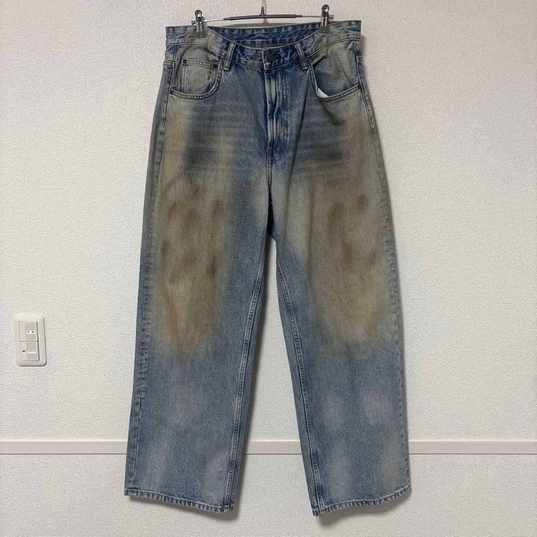 ZARA バギーフィットジーンズ　acne 風 EUR42 USA32