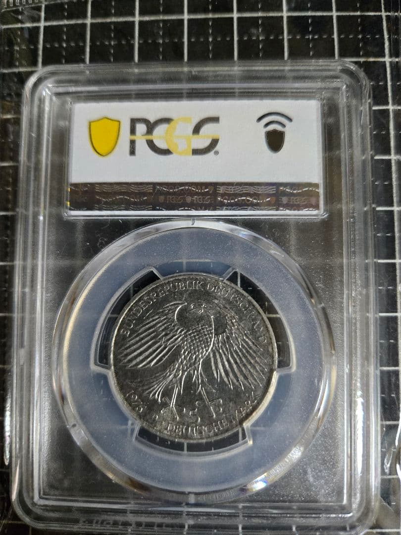 1976年 ドイツ 5マルク PCGS MS63 銀貨 SV625