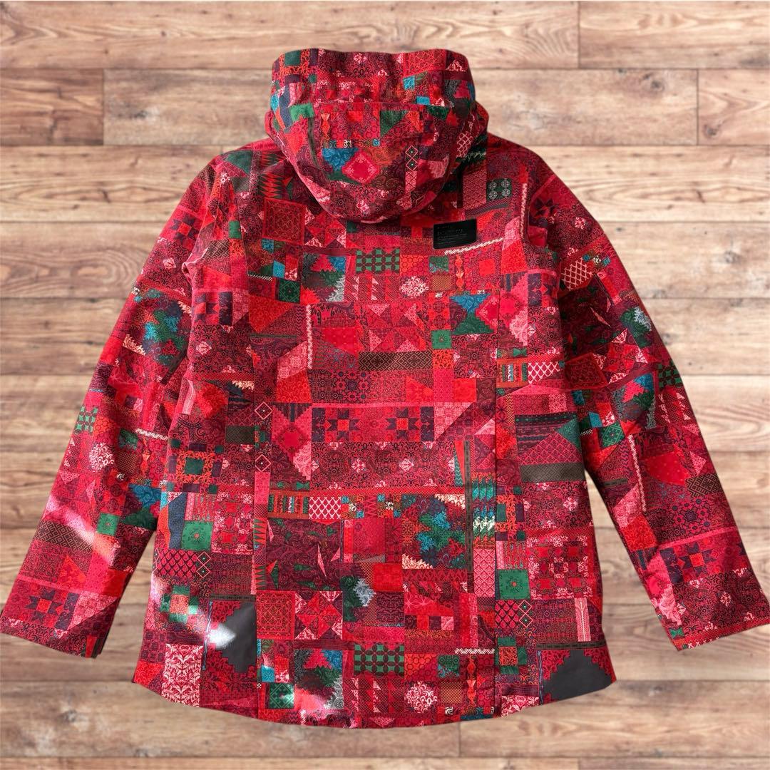 BURTON DRYRIDE スノボジャケットM相当 総柄 レディース 美品