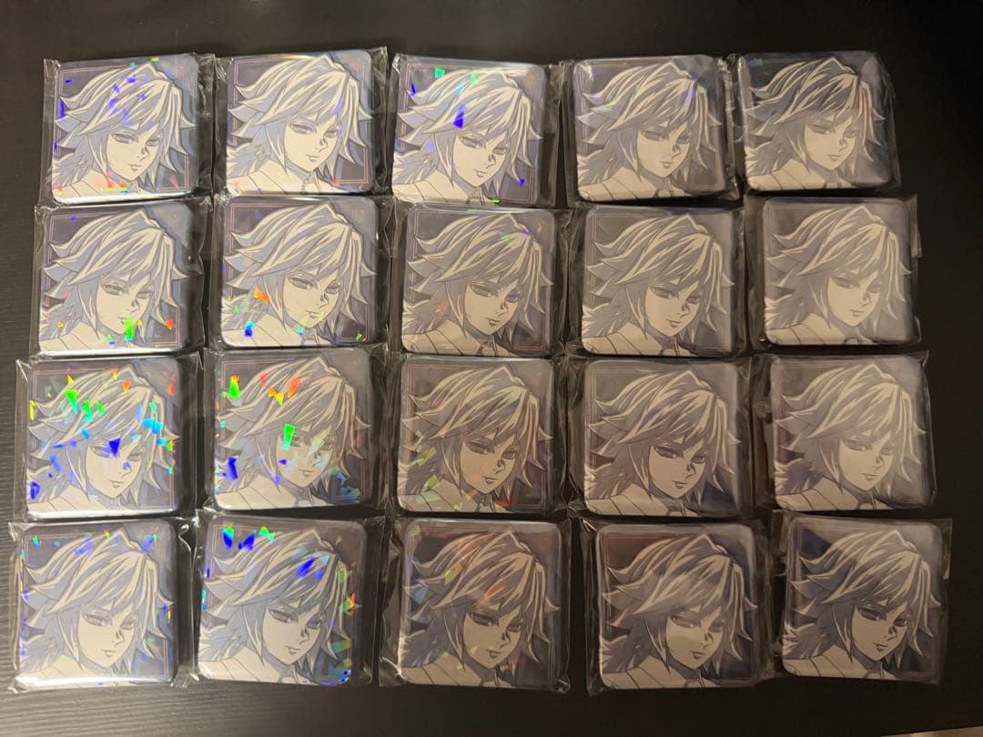 鬼滅の刃 モクテルバー ロト 第2弾 グリッター缶バッジ 冨岡義勇20個