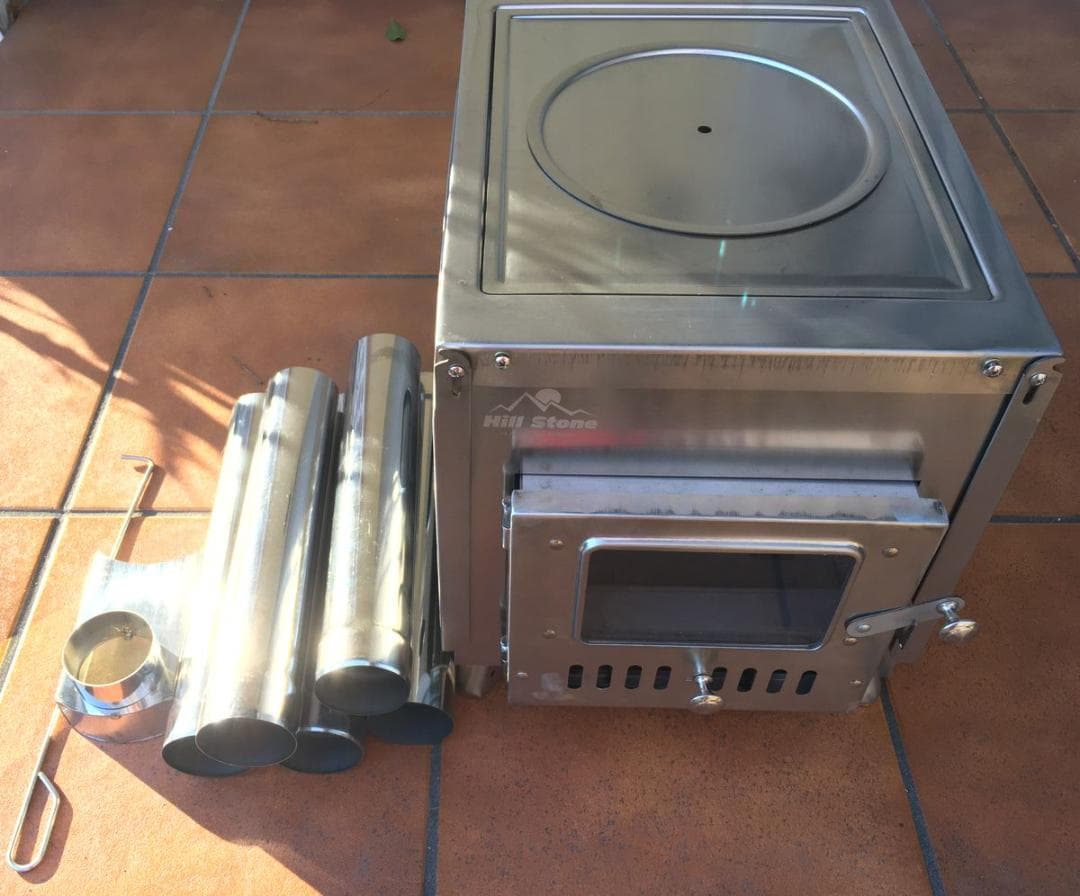 【未使用】薪ストーブ　焚火台　屋外用