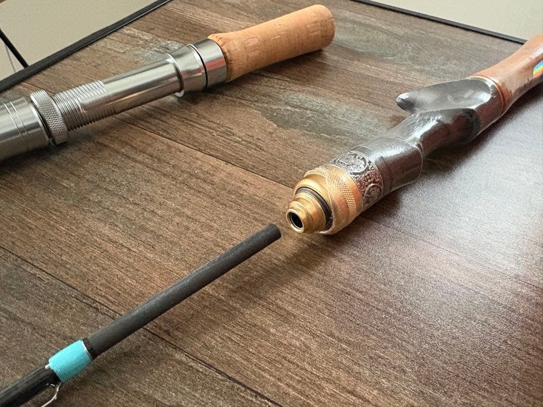 本日終了 ハンドメイド　ストレートグリップ　未使用　トップウォーター