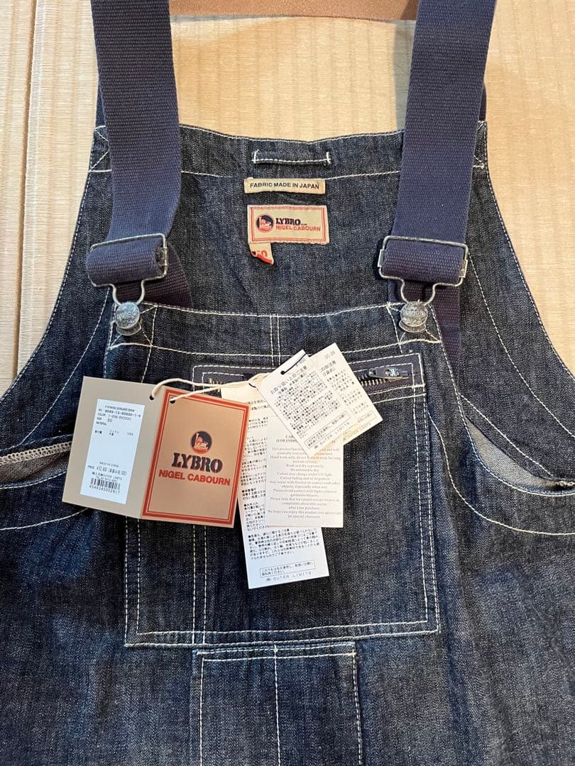 NIGEL CABOURN × LYBRO NAVAL DUNGAREE