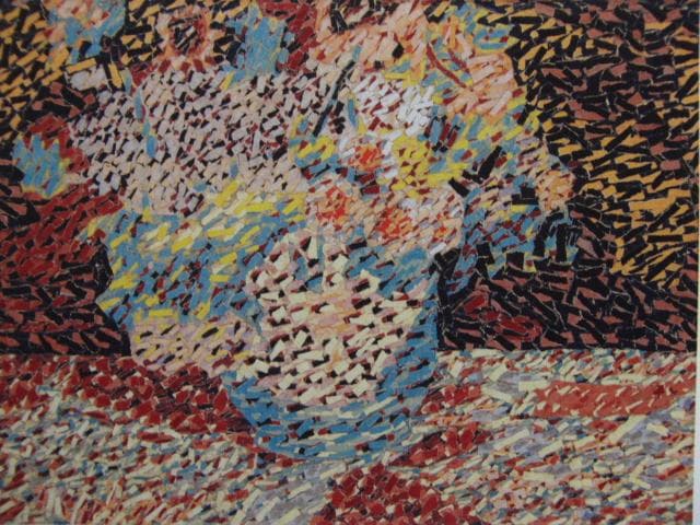 山下 清【鉢花】、希少画集画、状態良好、新品高級額装付