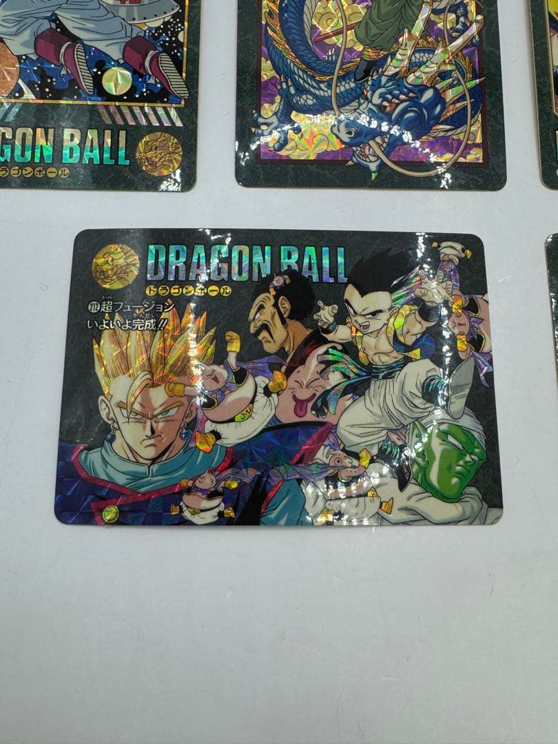 ドラゴンボール　カードダス　ビジュアルアドベンチャー　1995 6枚　レアセット