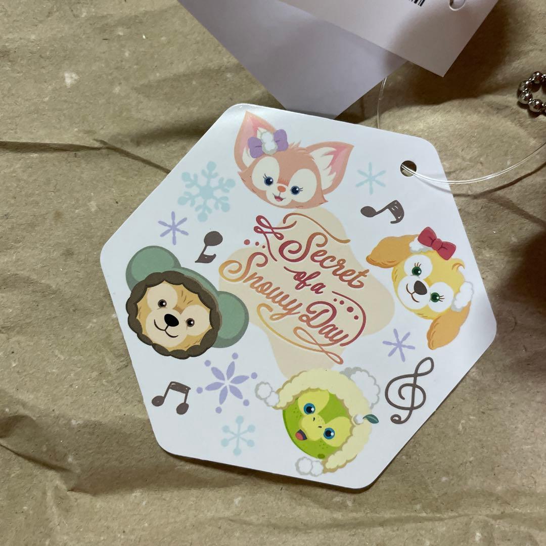 ディズニー　リゾート　クッキーアン　ぬいぐるみバッジ