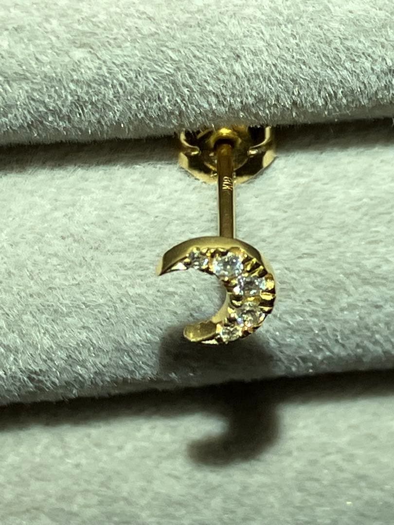 AHKAH カーラピアス　※片耳のみ　販売証明書付き