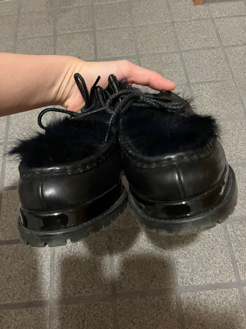 sacai ローファー 37 ブラック