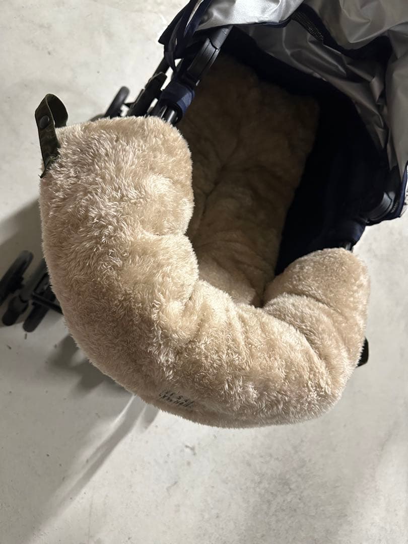 SNOOPY ペットカートと遠赤外線あごのせクッション 【合計2点セット】