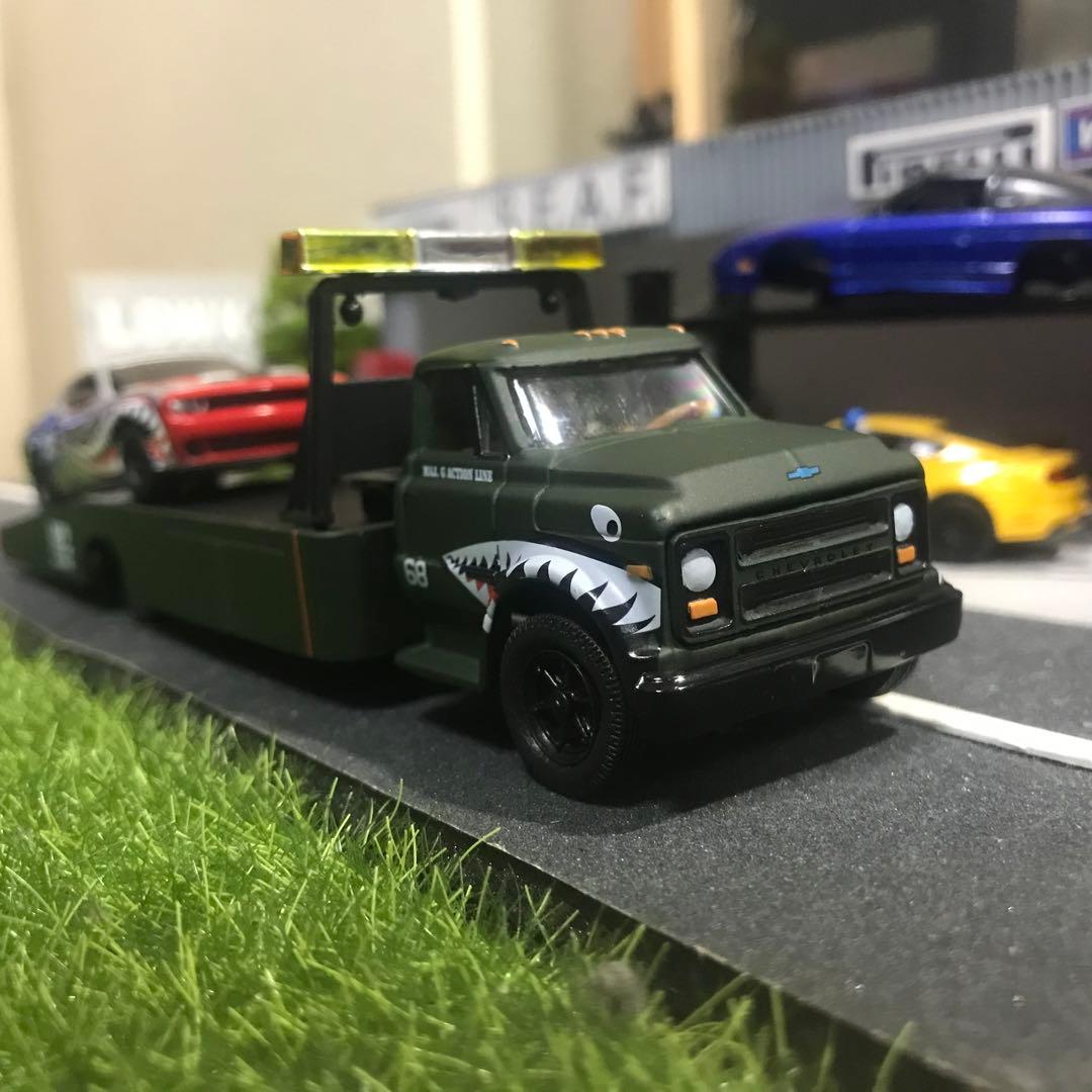 M2 シボレー C60トレーラー ダッジ チャレンジャー シャークスタイルセット