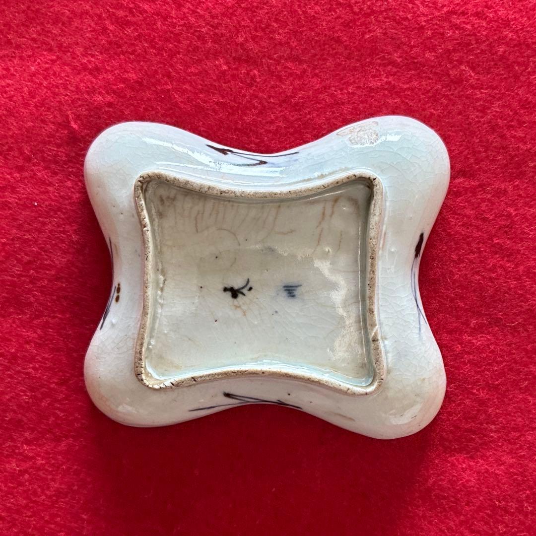 古伊万里　染付　豆皿　小皿