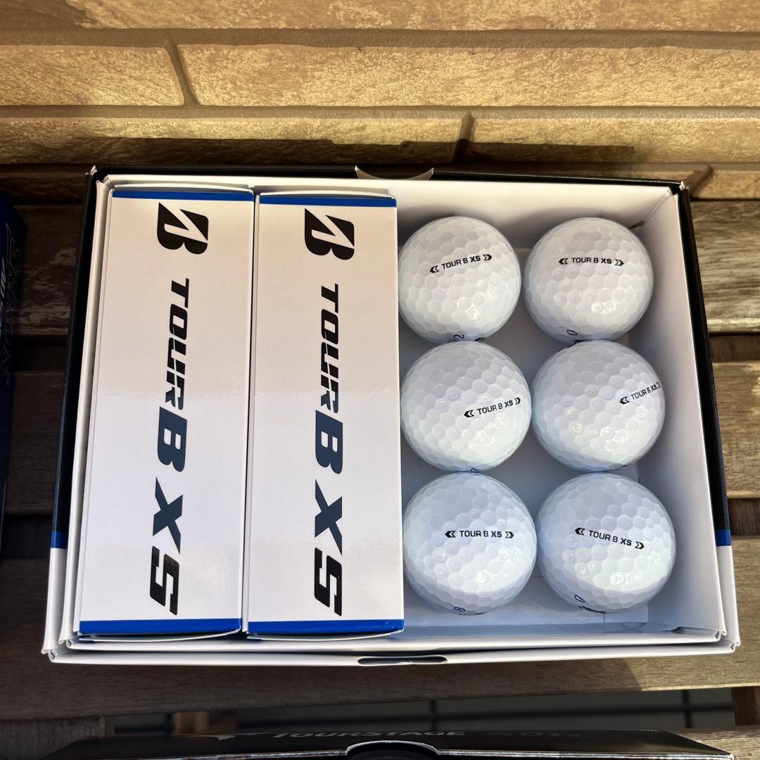 ブリヂストン TOUR B XS X ゴルフボールセット　48個　未使用品