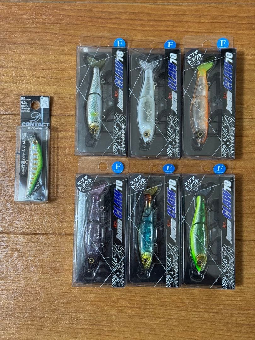 【新品未使用品】ガンクラフト　鮎邪 ジョイクロ 70F ジョインテッドクロー