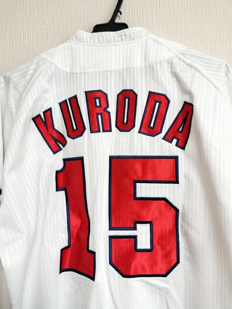 黒田博樹(広島東洋カープ)／ユニフォーム（サイズ：O／ミズノ製）