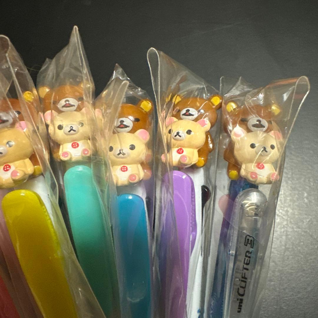 【最終価格】3色ボールペン8本セット　リラックマ