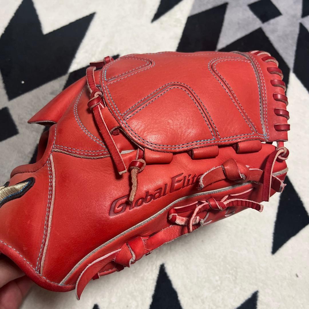 ミズノ Global Elite グローブ レッド