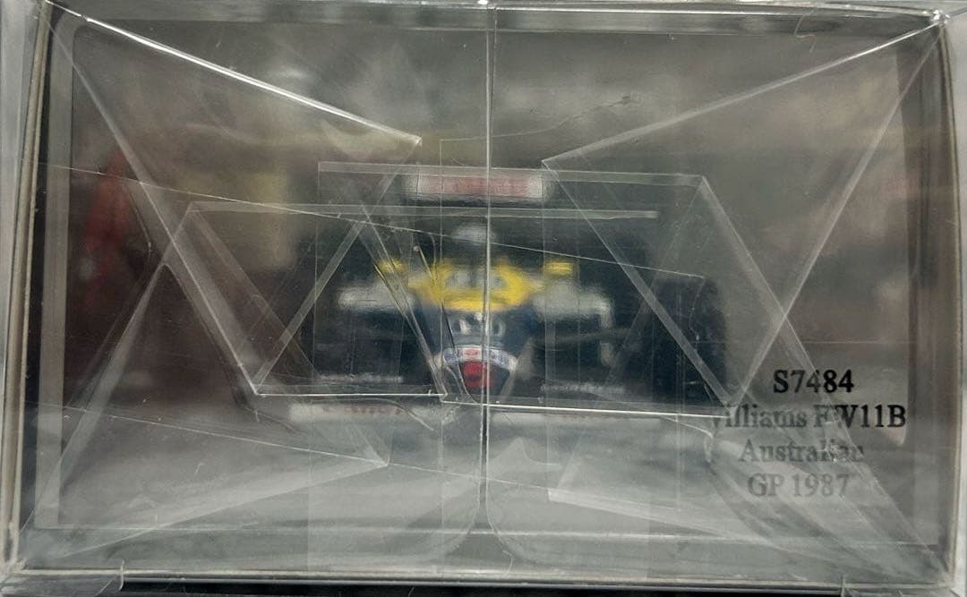スパーク 1/43 ウィリアムズホンダ FW11B パトレーゼ 1987豪州GP