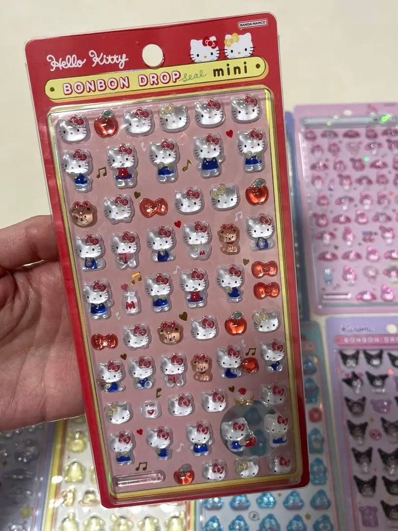 【国内正規品】 ボンボンドロップシール mini サンリオ コンプリートセット