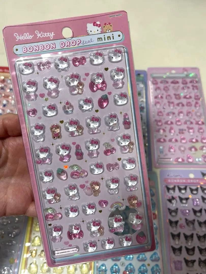 【国内正規品】 ボンボンドロップシール mini サンリオ コンプリートセット