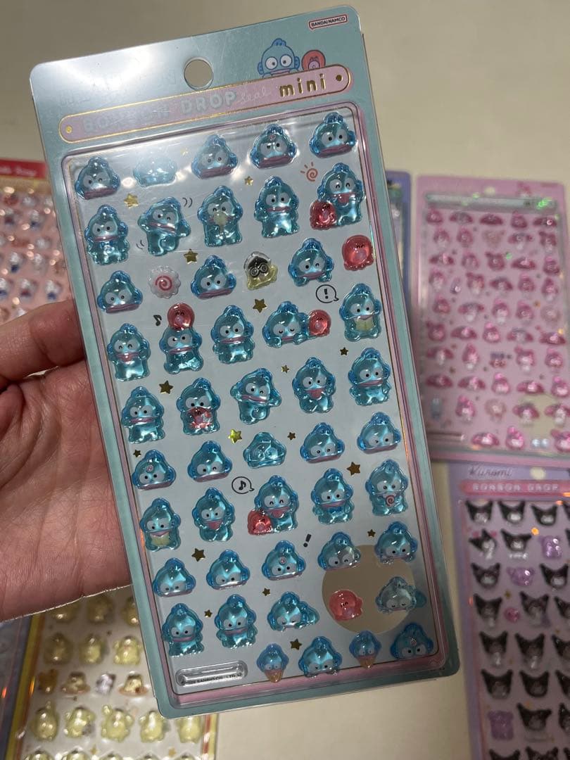 【国内正規品】 ボンボンドロップシール mini サンリオ コンプリートセット