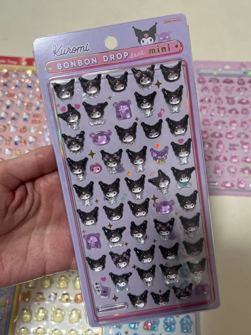 【国内正規品】 ボンボンドロップシール mini サンリオ コンプリートセット