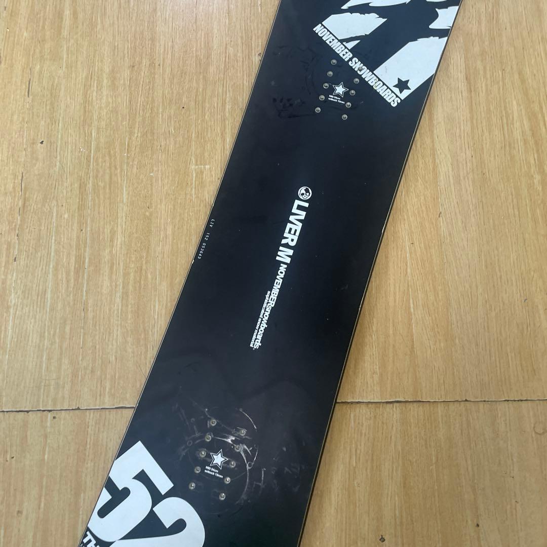 NOVEMBER　LIVER　M　152cm　スノーボード　ノーベンバー