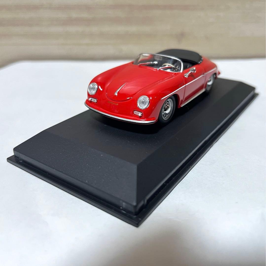 ミニチャンプス 1/43 ポルシェ 356A スピードスター レッド 1956