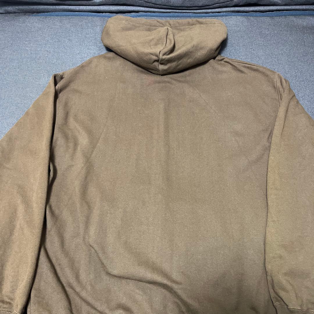 エクストララージ　XLARGE ジップパーカー　Lサイズ　ブラウン