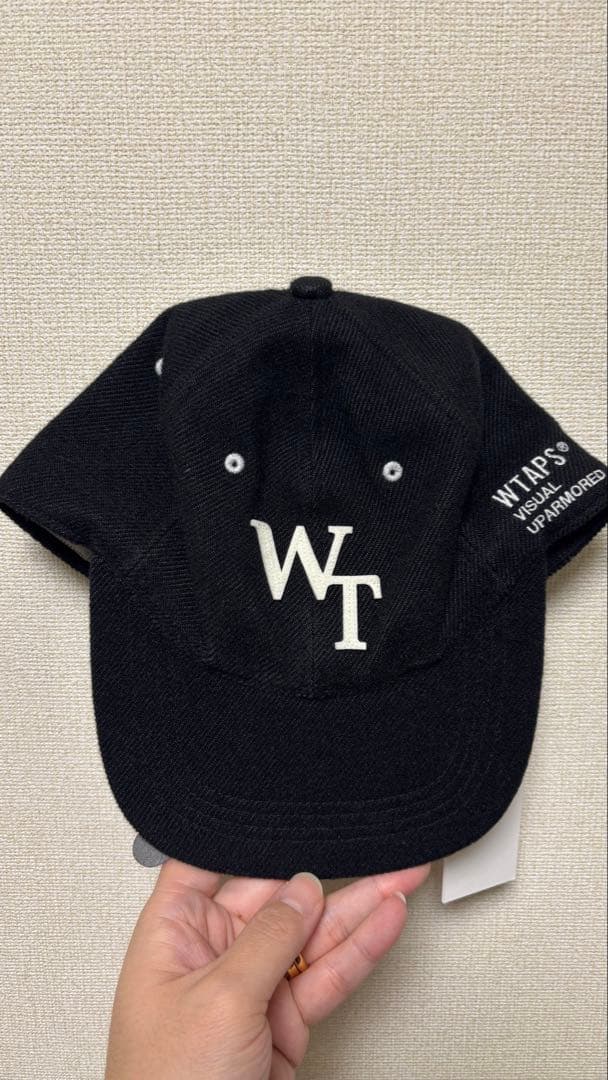 WTAPS ブラックキャップ VISUAL UPMARMORED
