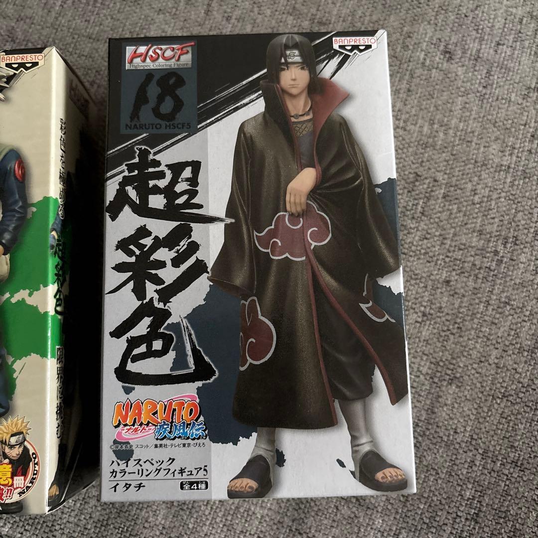 NARUTO疾風伝　超彩色フィギュアセット 3体