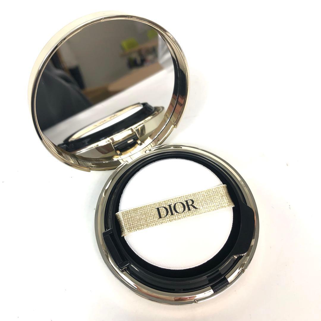 未使用保管品★岡12140 ディオール プレステージルクッションタンドゥ ローズ