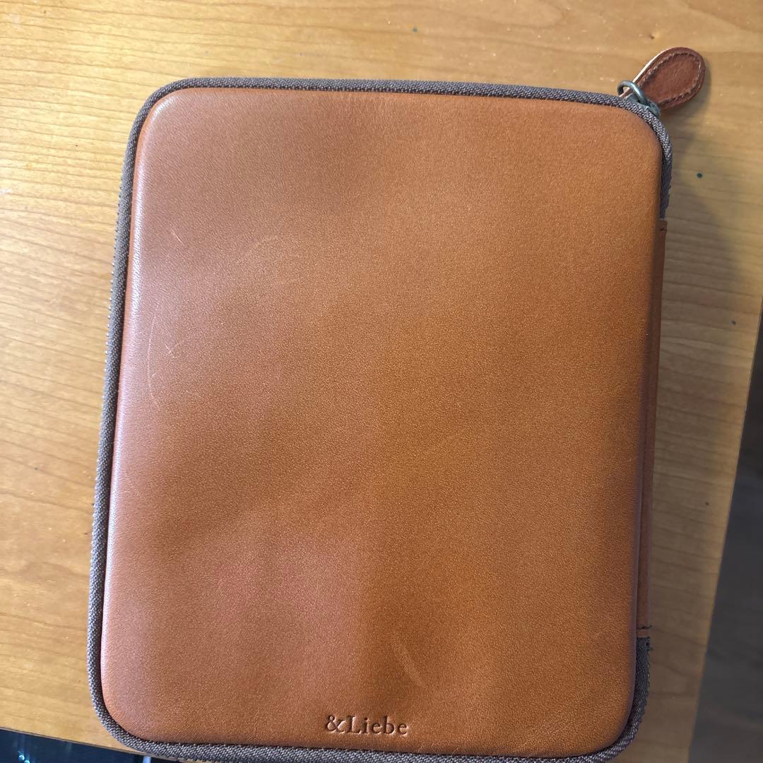 &Liebe 10本差し　革製ペンケース　美品　ブラウン