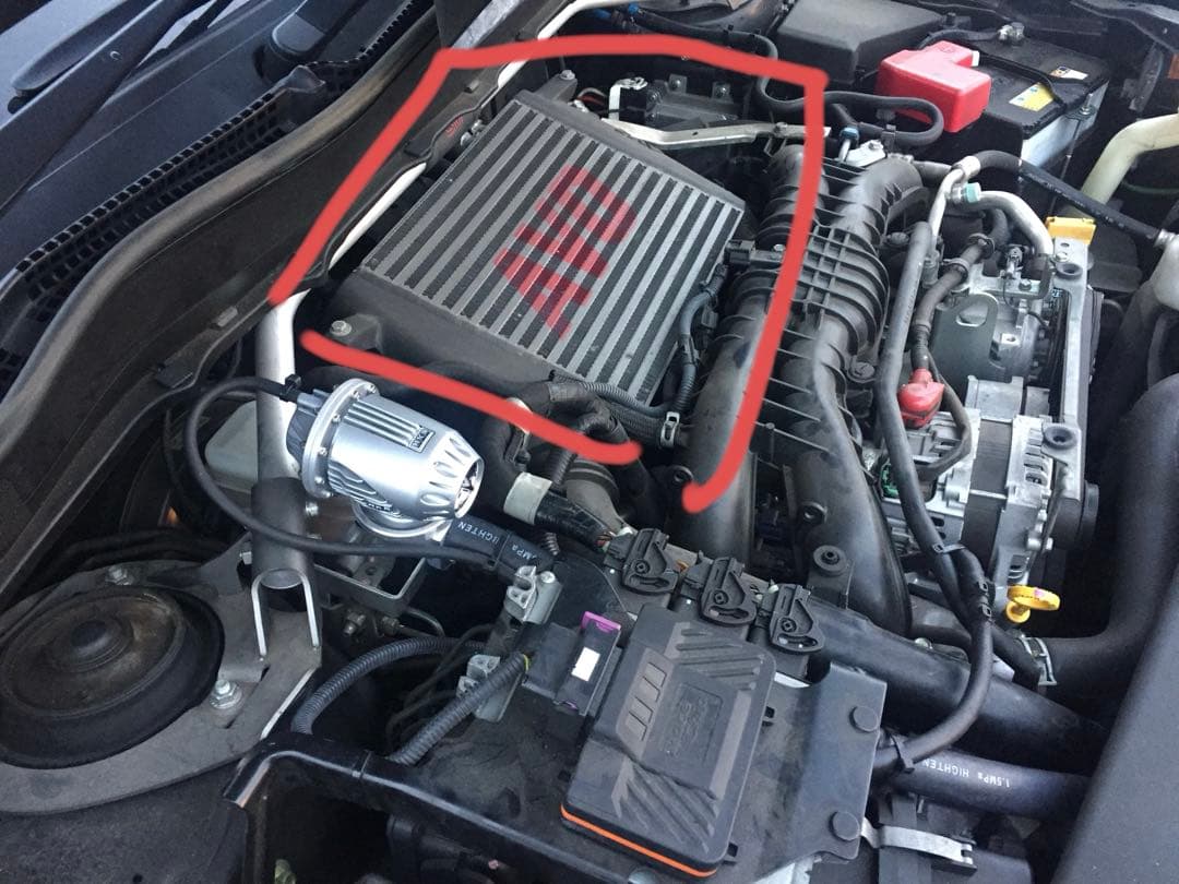 フォレスター sig トップマウント インタークーラー AVO