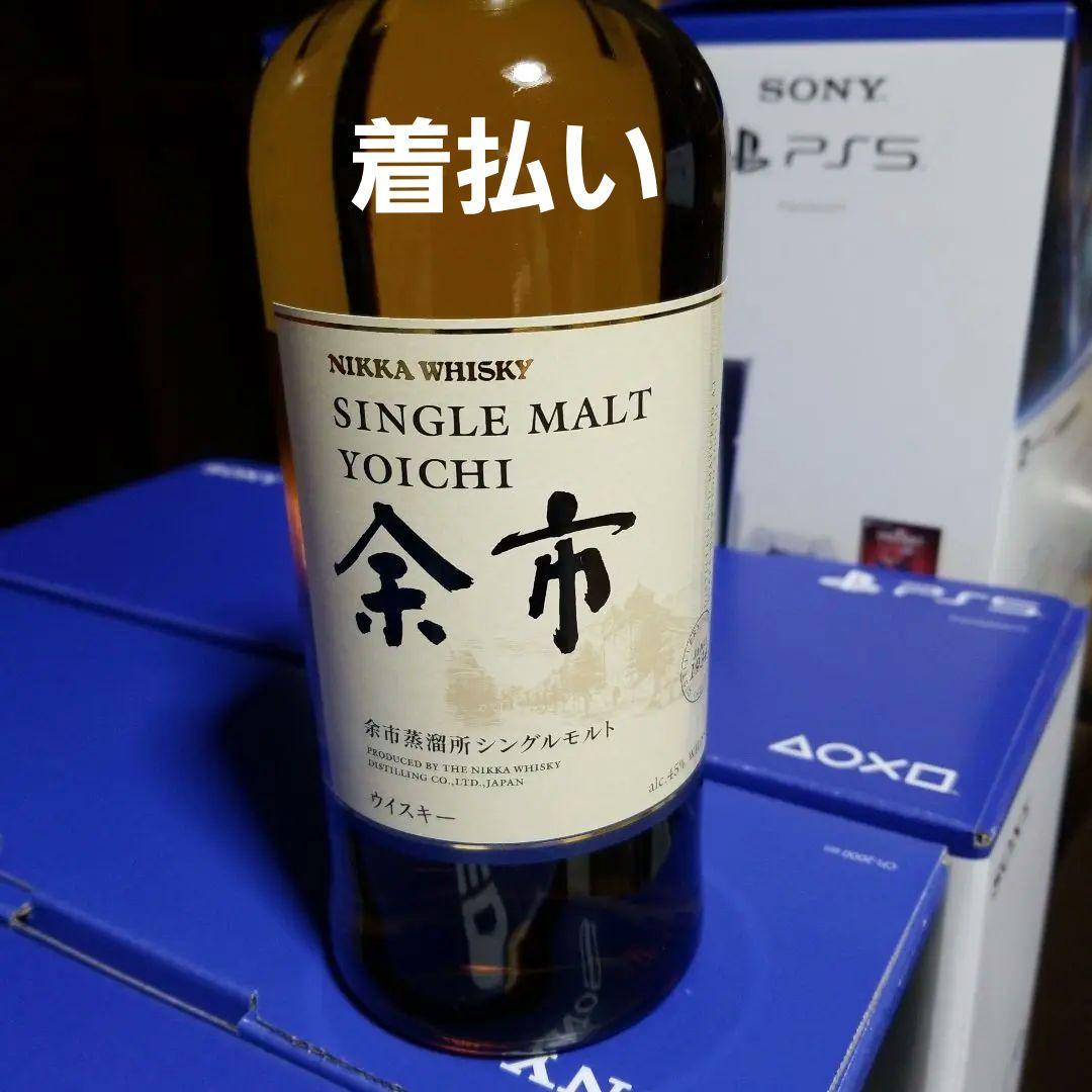 ニッカ シングルモルトウイスキー 余市 45度 700ml　箱なし