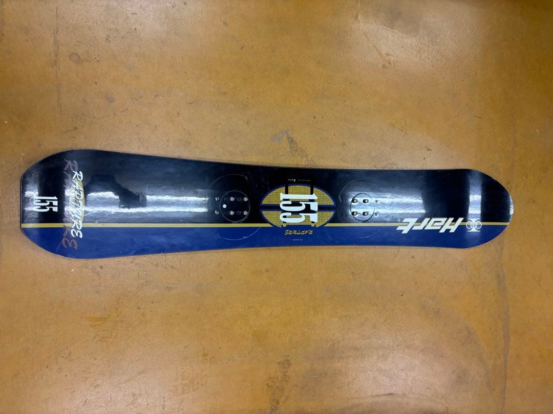 HATE スノーボード 155cm 青/黒　　板のみ