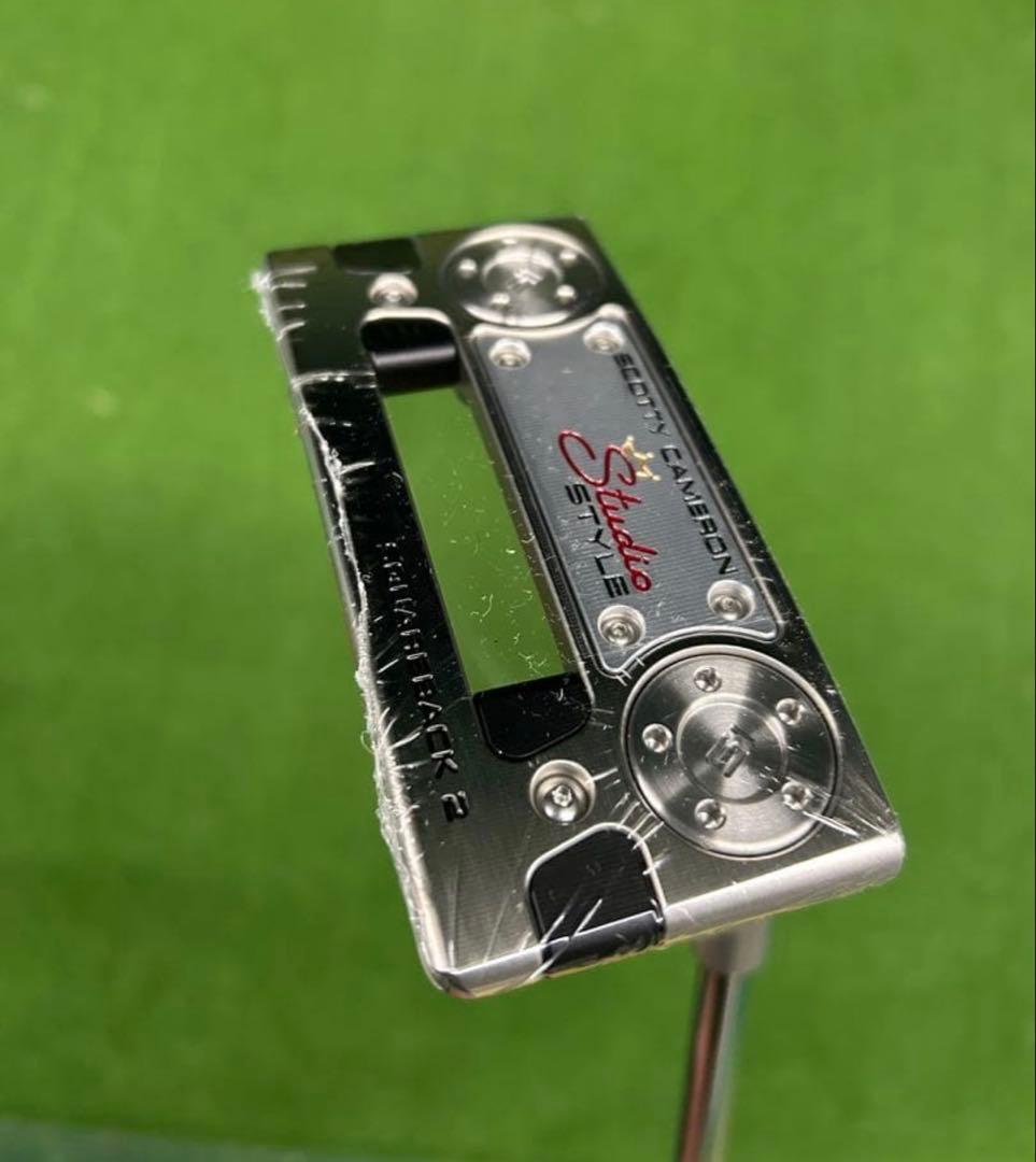 日本正規品 新品 スコッティキャメロン スタジオスタイル スクエアバック2 34