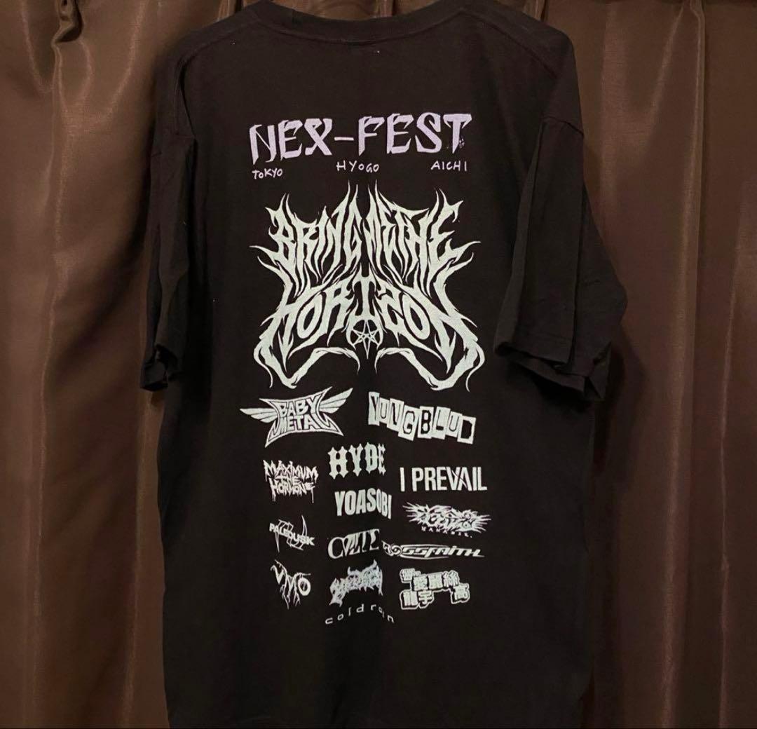 Bring Me The Horizon NEX_FEST Tシャツ X