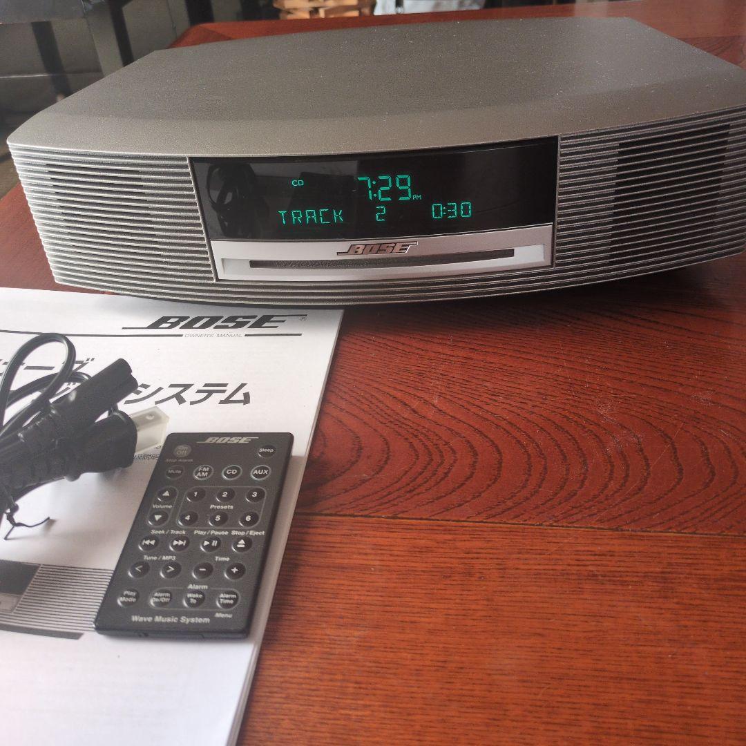 Bose Wave Music System 完動品　純正リモコンコード取説