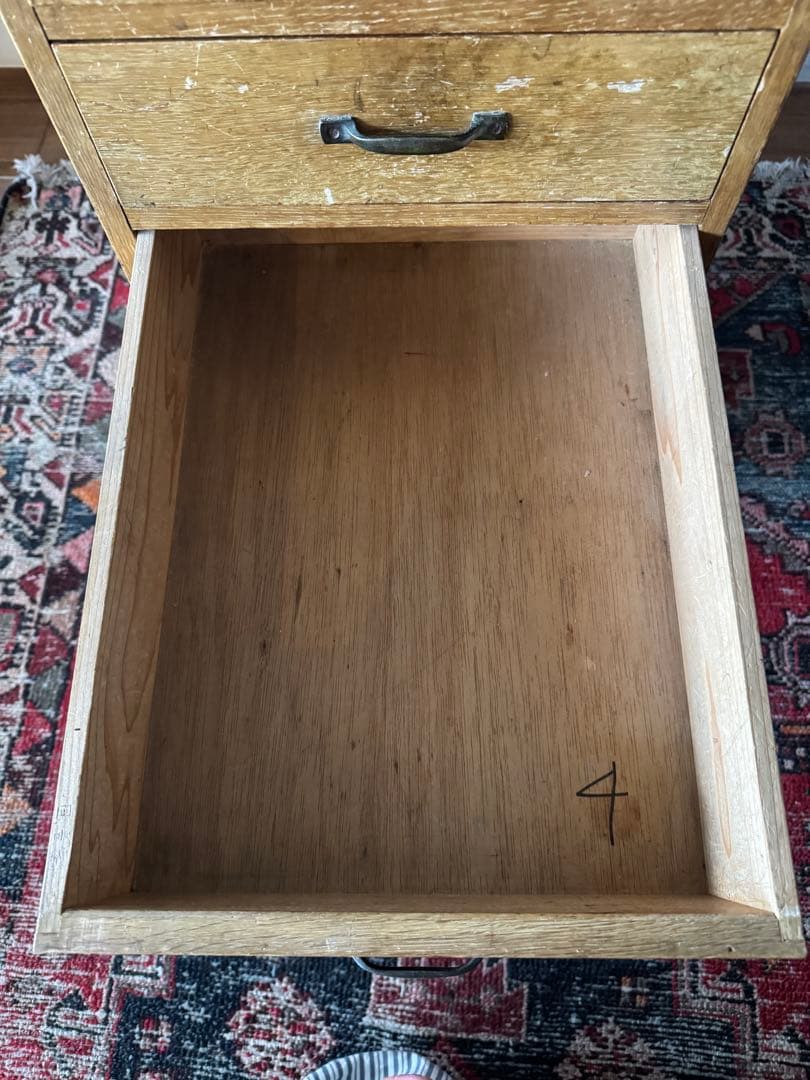 【ゴーシュ様用】木製チェスト 引き出し6段 アンティーク