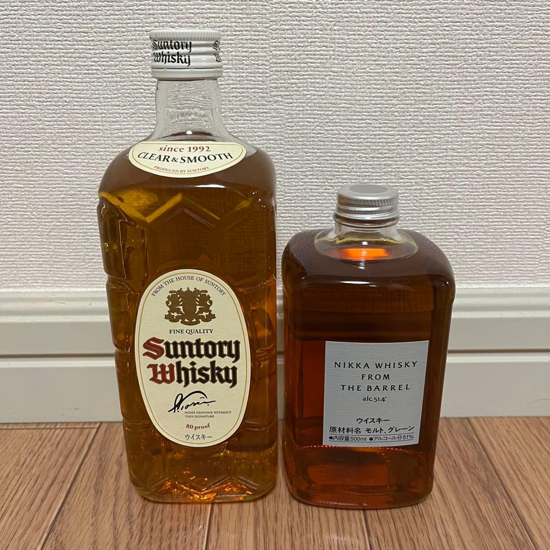 ら*こ様 白角 700ml & フロムザバレル (各1本)