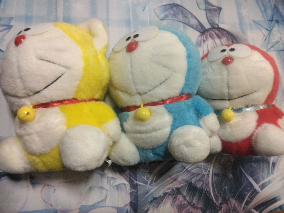 ドラえもん ぬいぐるみ 貯金箱 3体セット