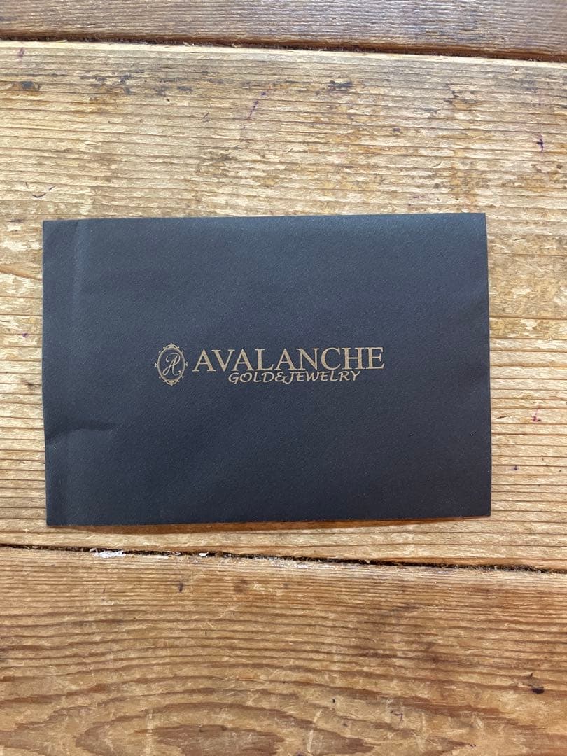 AVALANCHE ゴールドリングピアス未使用　17mm 10k