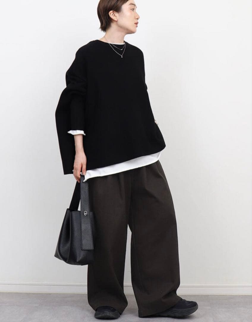 ★あいさん★【horme】ホルメ ルーズワイドイージーチノパンツ