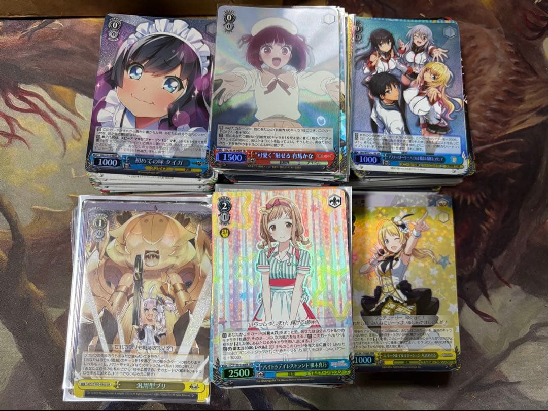 ヴァイスシュヴァルツ 大量 SR RR など まとめ売り 1400枚