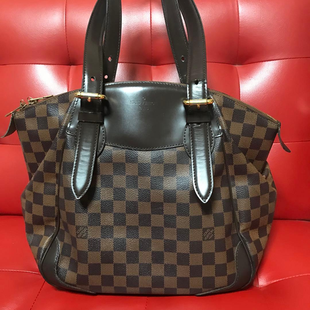 ルイ・ヴィトン ヴェローナ　ダミエ　MM エベヌハンドバッグ