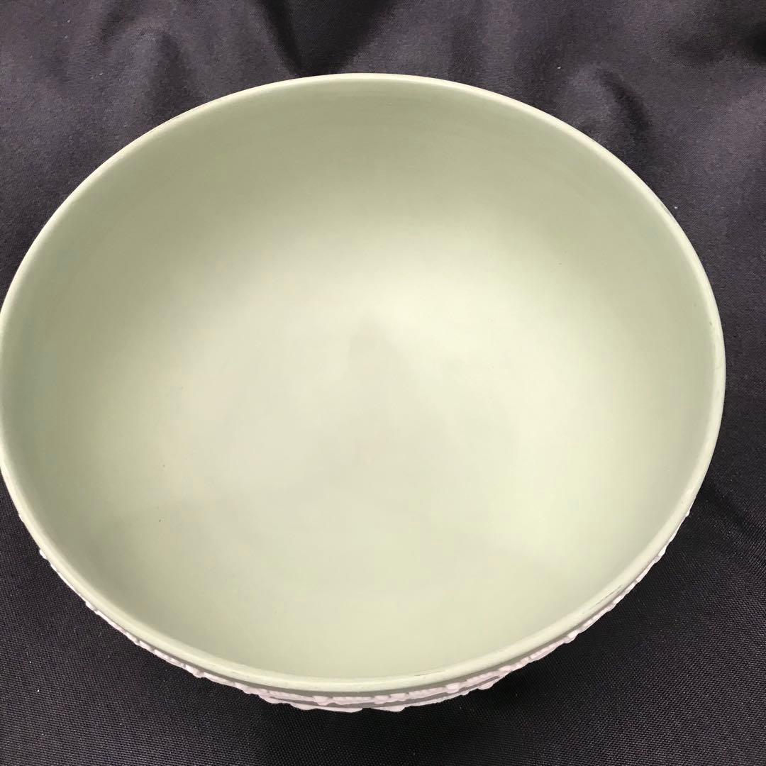 【USED】ウェッジウッド　ジャスパー　グリーン　ボウル